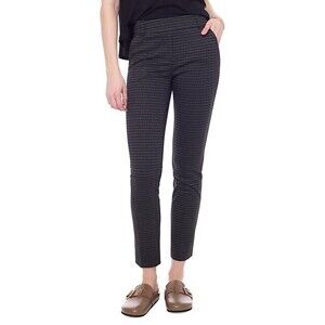 I Love Tyler Madison women's Houndstooth Ponte Straight-Leg Pants size M $140